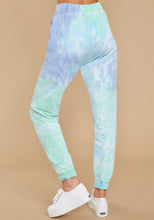 Load image into Gallery viewer, Women Tie-Dye Drawstring Elastic-Waist Jogger Pants